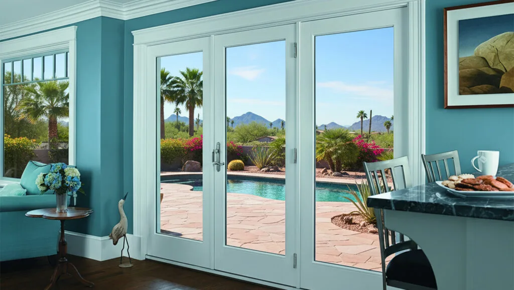 Patio door installation in Phoenix, Arizona