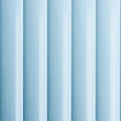 Andersen Reed privacy patterned glass swatch, vertical fluted bars