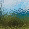 Milgard Aquatex obscure glass swatch, a soft rounded ripple texture