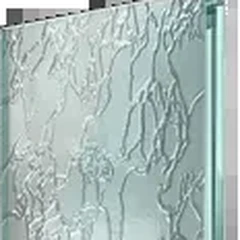 PRL textured privacy glass sample
